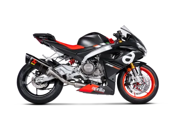 Sistema de escape completo Racing Line para carretera AKRAPOVIC EXHAUST RAC SS/CF ARPILIA RS 660