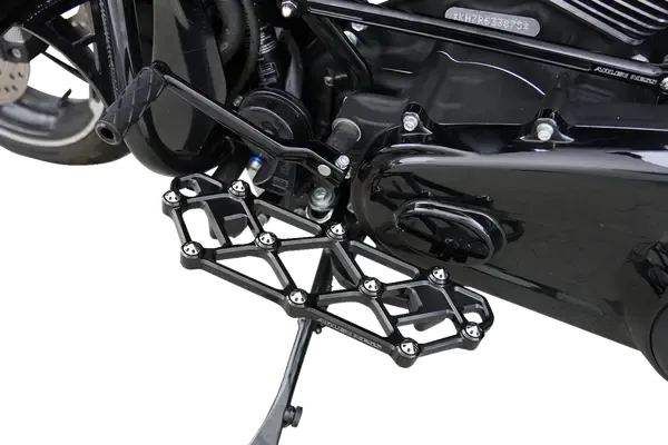 Reposapiés Diamond Arlen Ness FLOORBOARD DRIVER - HARLEY DAVIDSON FLT 99-UP - DIAMOND - ALL BLACK