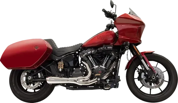 Sistema de escape 2 en 1 Ripper BASSANI XHAUST EXHAUST 2-1 SHORT RIPPER - SFTL 21-25 - CHROME - 49ST