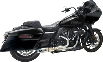 Sistema de escape 2-en-1 High Output PCX™ Vance & Hines HIGH OUTPUT 2-1 EXHAUST BRUSHED TOURING