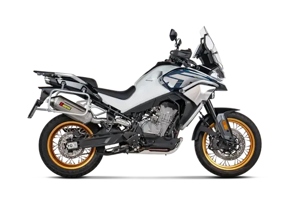 Escape Silenciador Slip-On Line STREET AKRAPOVIC MUFFLER SLIP-ON TITANIUM CFMOTO 800MT