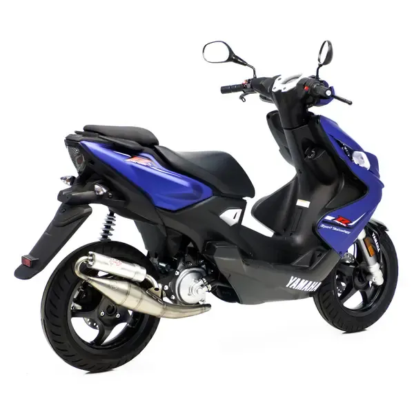 Escape completo TT de acero inoxidable hecho a mano LEOVINCE EXHAUST TT MBK NITRO/ YAMAHA AEROX