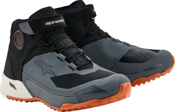 Zapatos de Conducción CR-X Drystar® ALPINESTARS SHOES CR-X DS BLACK/GRAY/RUST