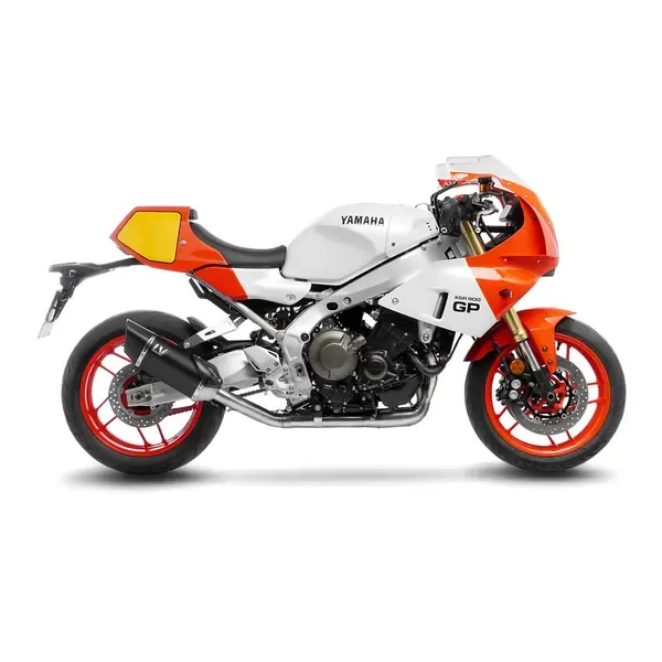 Escape completo LV-14 R acero inoxidable LEOVINCE EXHAUST LV-14R BLACK EDITION MT-09/ XSR 900 Homologado