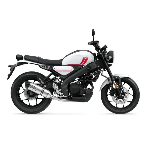 LV One Evo acero inoxidable sistema de escape completo LEOVINCE MUFFLER ONE EVO SS YAMAHA 125