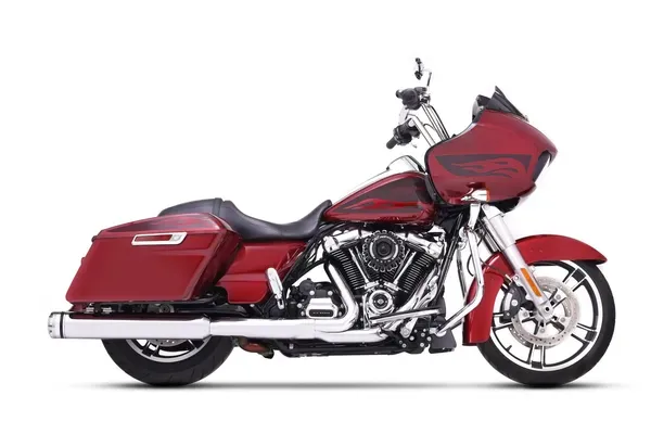 Silenciador Slip-On Duals de 4,5" para Touring RINEHART EC MUFFLERS 4.5" SLIP-ONS - FLH 107/114 17-UP - CHROME