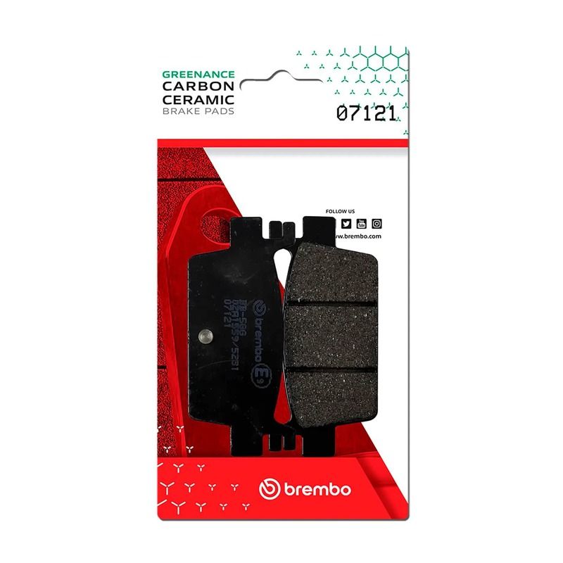 Pastillas de freno de carbono cerámico BREMBO - 07121 para KYMCO AK 550 PREMIUM