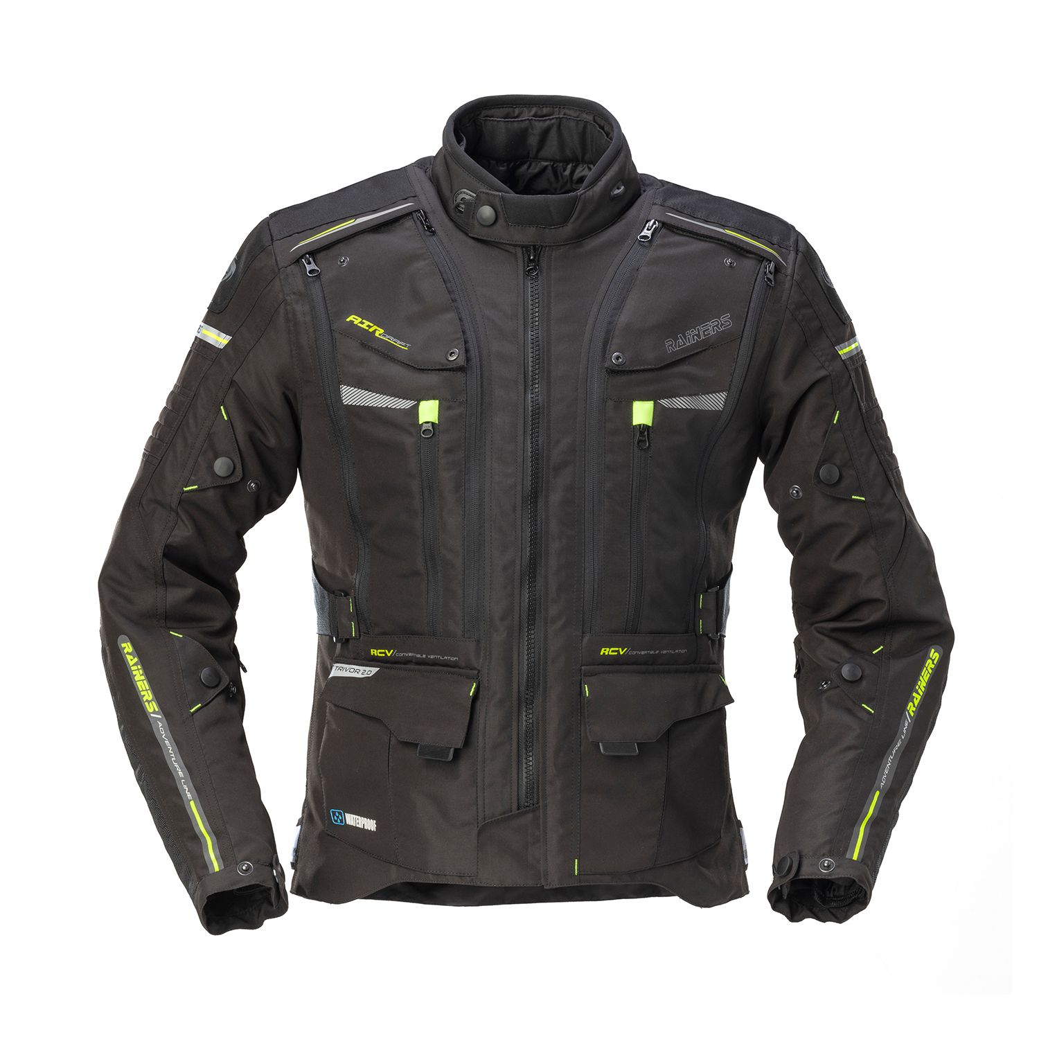 Chaqueta Rainers Trivor Negro Fluor
