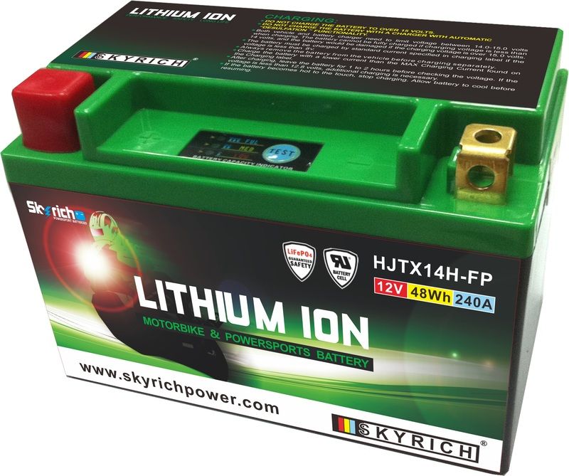 Batería de litio Skyrich HJTX14H-FP (Con indicador de carga)