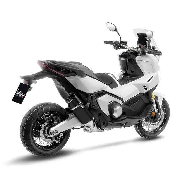 Silenciador Slip-On LV-14R Black Edition LEOVINCE MUFFLER LV14 HON 750 XADV/FORZA/A2 BK SS/CF Silenciador Slip-On LV-14R Black Edition LEOVINCE MUFFLER LV14 HON 750 XADV/FORZA/A2 BK SS/CF
