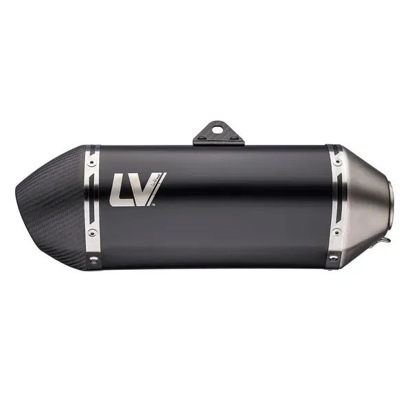 Silenciador Slip-On LV-14 Black Edition LEOVINCE MUFFLER LV14 HONDA CRF1000L AFR TWIN BK SS/CF Silenciador Slip-On LV-14 Black Edition LEOVINCE MUFFLER LV14 HONDA CRF1000L AFR TWIN BK SS/CF