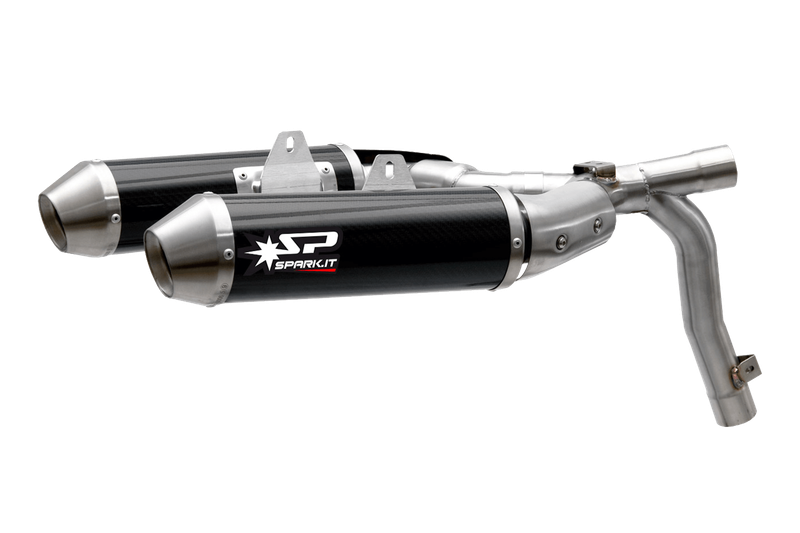 Silenciador Escape Slip-On ROUND SPARK EXH DUCATI MONSTER 696/796/1100 RND DARK Homologado Silenciador Escape Slip-On ROUND SPARK EXH DUCATI MONSTER 696/796/1100 RND DARK Homologado