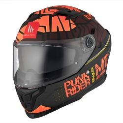 MT HELMETS BRAKER SV PUNK RIDER B5 MATE MT HELMETS BRAKER SV PUNK RIDER B5 MATE
