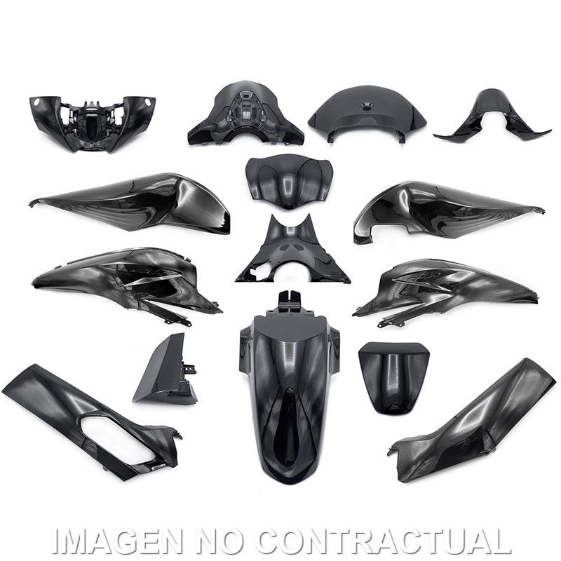 KIT PLASTICOS HERT HONDA PCX 125 15 PZAS NEGRO NIGHTSTAR PERLADO KIT PLASTICOS HERT HONDA PCX 125 15 PZAS NEGRO NIGHTSTAR PERLADO