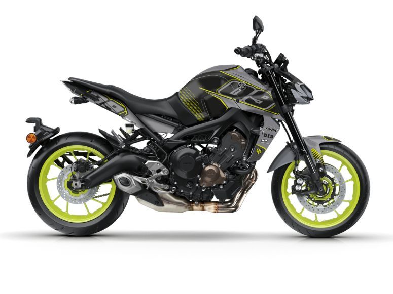 Vinilos KIT DECO UP MAXIMIZE GRIS-AMARILLO YAMAHA MT09