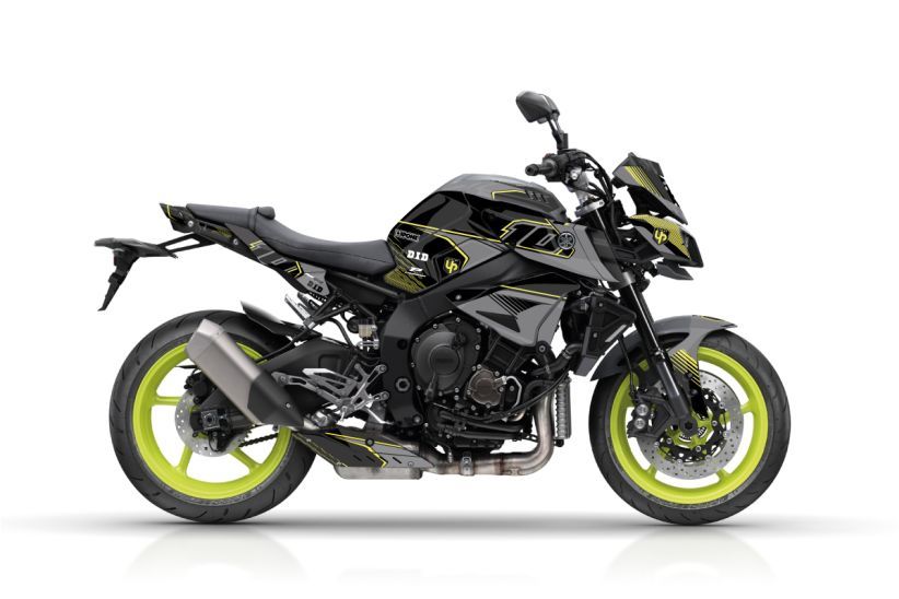 Vinilos KIT DECO UP MAXIMIZE GRIS-AMARILLO YAMAHA MT10 2016-2017