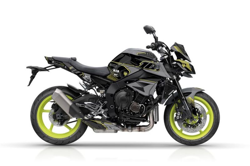 Vinilos KIT DECO UP MAXIMIZE GRIS-AMARILLO YAMAHA MT10 2016-2017 Vinilos KIT DECO UP MAXIMIZE GRIS-AMARILLO YAMAHA MT10 2016-2017