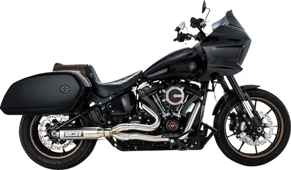 Sistema de escape 2-en-1 Supersport Vance & Hines EXHAUST SUPERSPORT 2-1 BRUSHED SOFTAIL