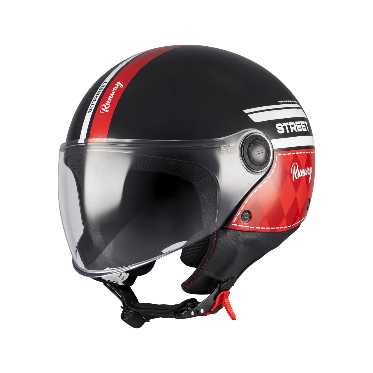 Casco MT Street S Runway B5 Brillo