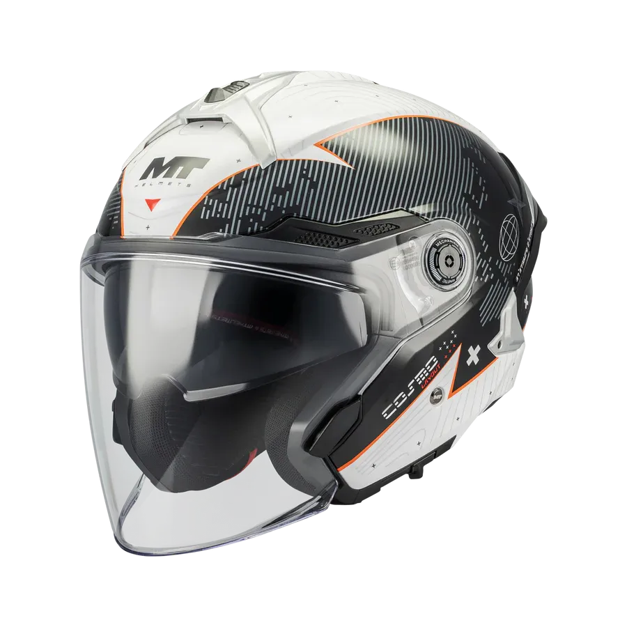Casco MT Cosmo SV Layout A1 Brillo
