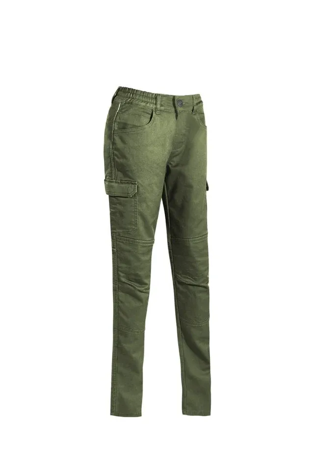 Pantalón Mujer Seventy SD-PC26 Teide Cargo - Verde Bosque