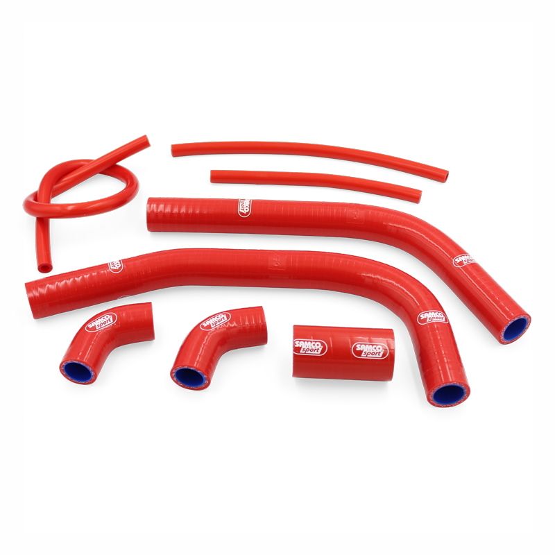 Kit manguitos Samco refrigeración Ducati Multistrada 1200 10-14 DUC-22 Rojo