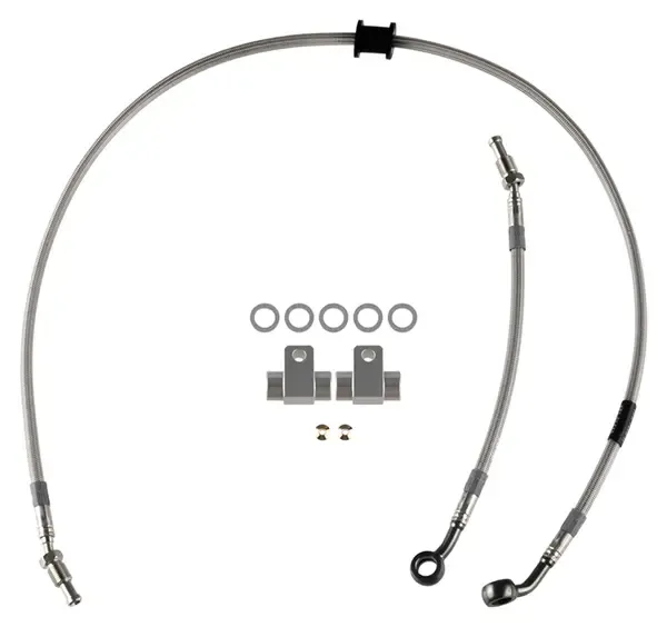 Latiguillos de freno hidráulico trenzados en acero Varioflex Trw para Yamaha MT-10 Latiguillos de freno hidráulico trenzados en acero Varioflex Trw para Yamaha MT-10