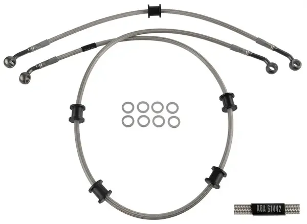 Latiguillos de freno hidráulico trenzados en acero Varioflex Trw para Honda 	CB 750 ABS Hornet