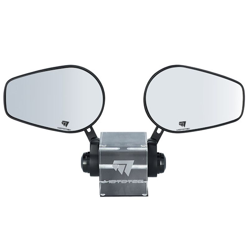 JUEGO ESPEJOS RETROVISORES MOTOTEC CFV-2 BAREND HB6 HOMOLOGADOS