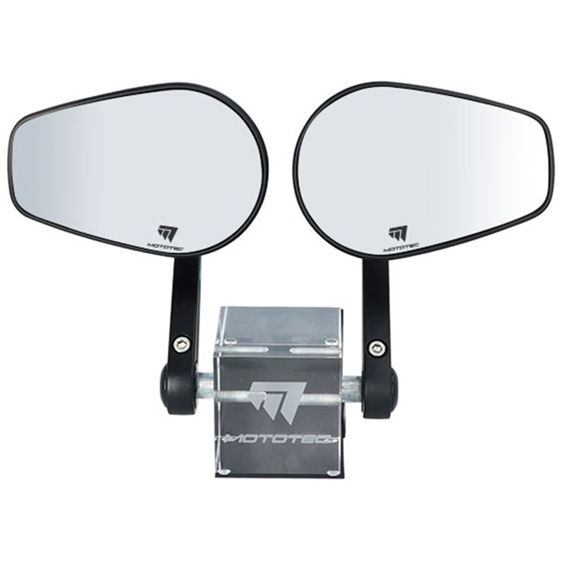 JUEGO ESPEJOS RETROVISORES MOTOTEC CFV-2 BAREND HB4 HOMOLOGADOS