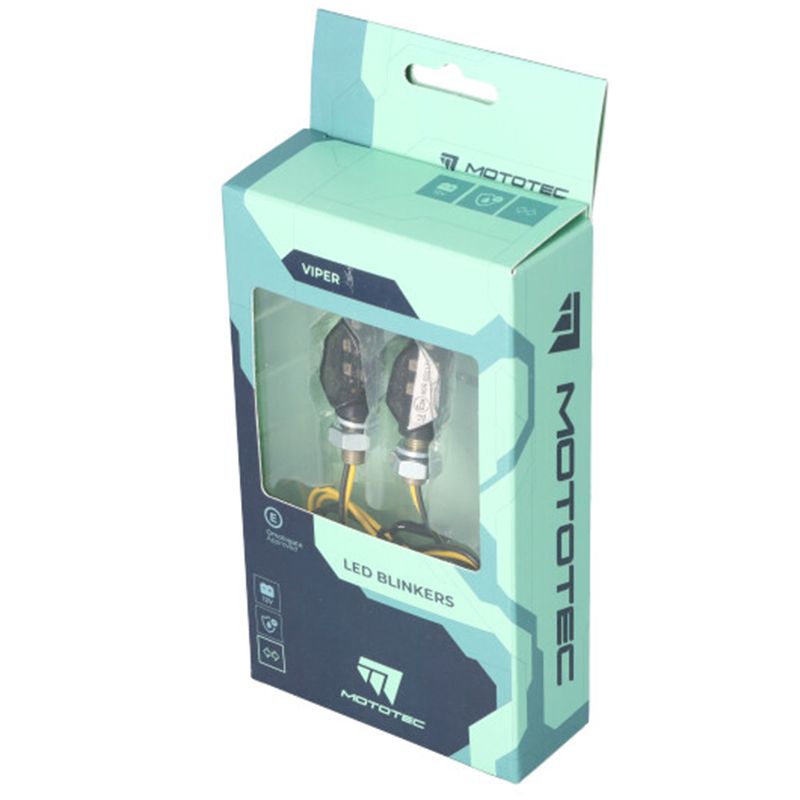 INTERMITENTES LED MOTOTEC VIPER HOMOLOGADOS