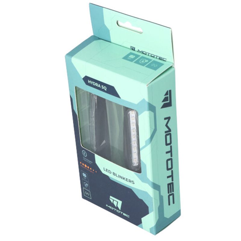 INTERMITENTES LED MOTOTEC HYDRA SQ HOMOLOGADOS