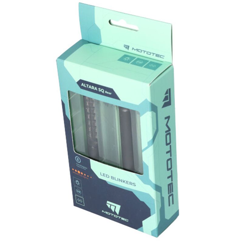 INTERMITENTES + POSICION LED MOTOTEC ALTARA SQ TRASERO HOMOLOGADOS