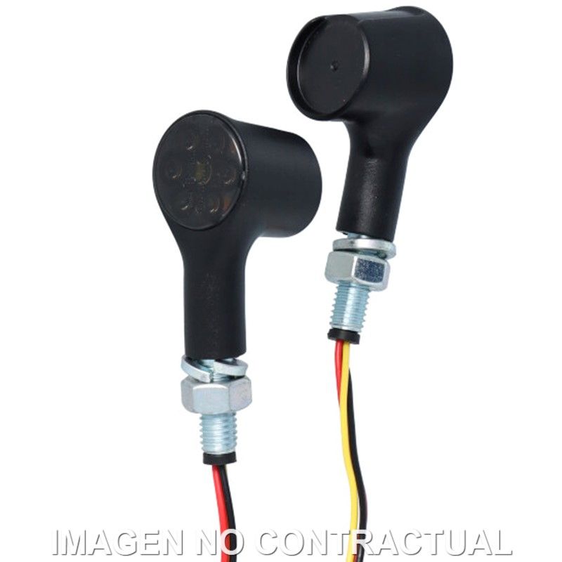 INTERMITENTES DOBLE FUNCION LED MOTOTEC SOLIS TRASERO HOMOLOGADOS