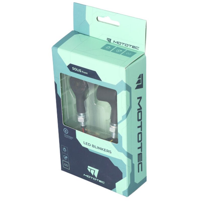 INTERMITENTES DOBLE FUNCION LED MOTOTEC SOLIS TRASERO HOMOLOGADOS