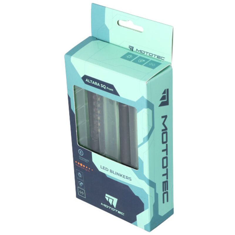 INTERMITENTES + POSICION LED MOTOTEC ALTARA SQ FRONTAL HOMOLOGADOS