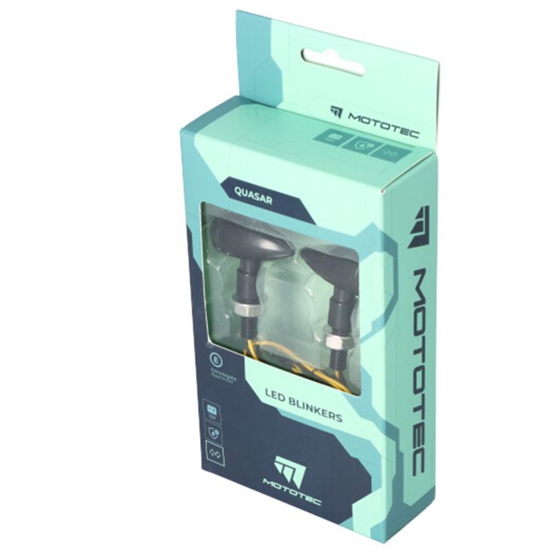 INTERMITENTES LED MOTOTEC QUASAR HOMOLOGADOS