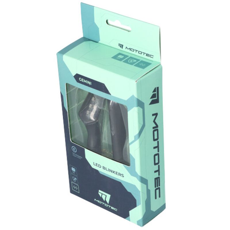 INTERMITENTES LED MOTOTEC GEMINI HOMOLOGADOS