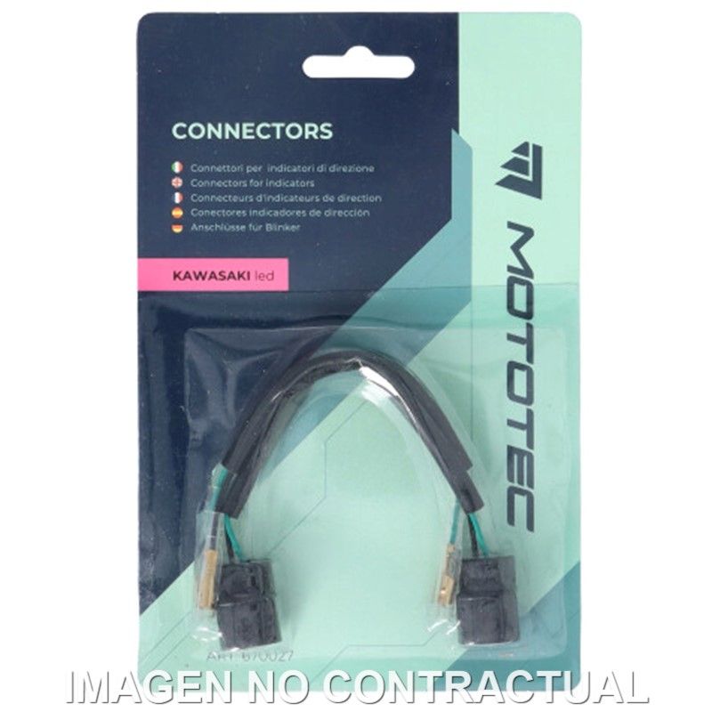 PAR DE CONECTORES MOTOTEC INTERMITENTES SUZUKI
