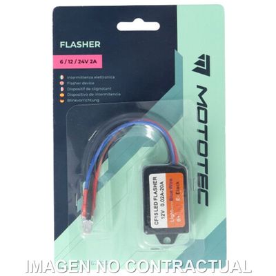 INTERMITENCIA ELECTRÓNICA MOTOTEC 6/12/24V 2A INTERMITENCIA ELECTRÓNICA MOTOTEC 6/12/24V 2A