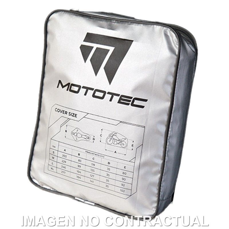 FUNDA PROTECTORA MOTO MOTOTEC TALLA XL