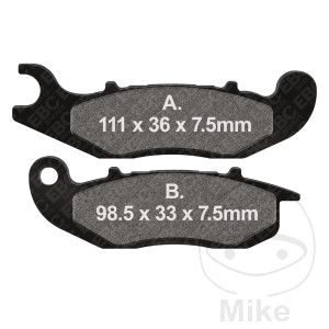 Pastillas de freno sinter EBC para Derbi / Honda XL 750 Transalp / Gas Gas Pastillas de freno sinter EBC para Derbi / Honda XL 750 Transalp / Gas Gas