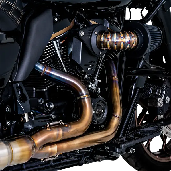 Kit de admisión de aire VO2 Falcon STAINLESS STEEL Vance & Hines para Harley Davidson Softail / Street / Road