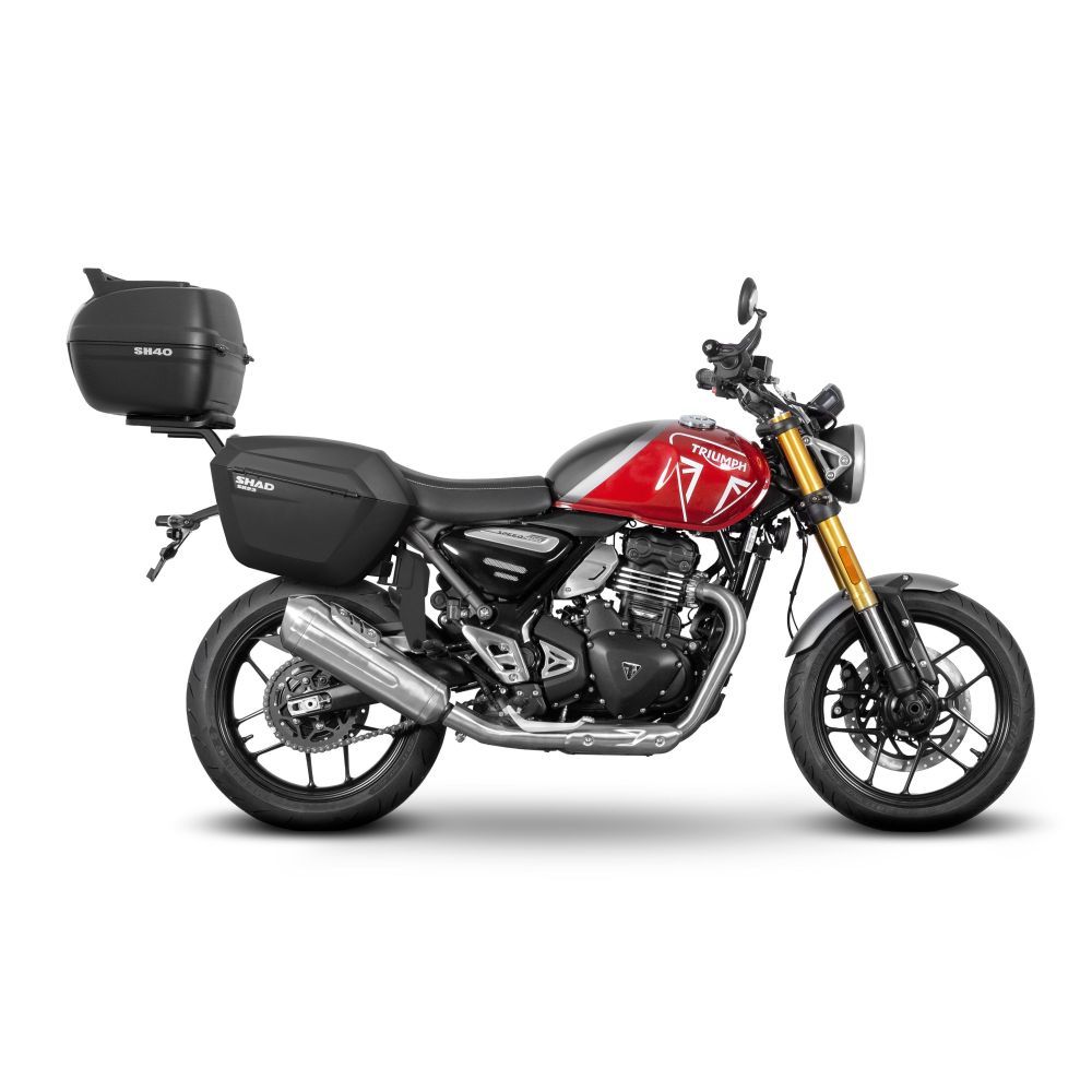 Fijaciones para montar maletas laterales Shad 3P SYSTEM TRIUMPH SPEED 400
