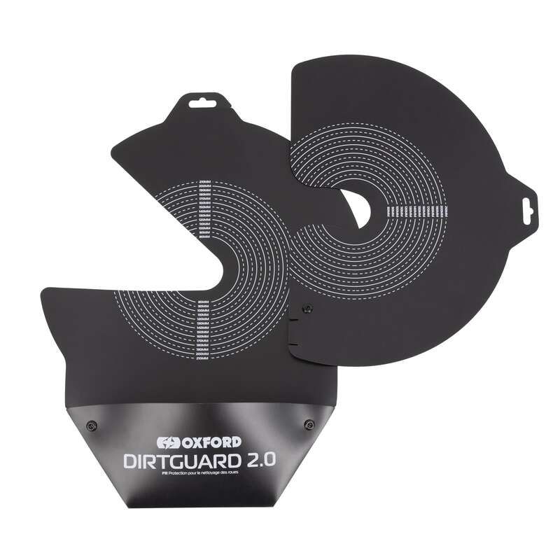 Protector de disco y rueda para mantenimiento de transmisión OXFORD Dirt Guard 2.0 Protector de disco y rueda para mantenimiento de transmisión OXFORD Dirt Guard 2.0