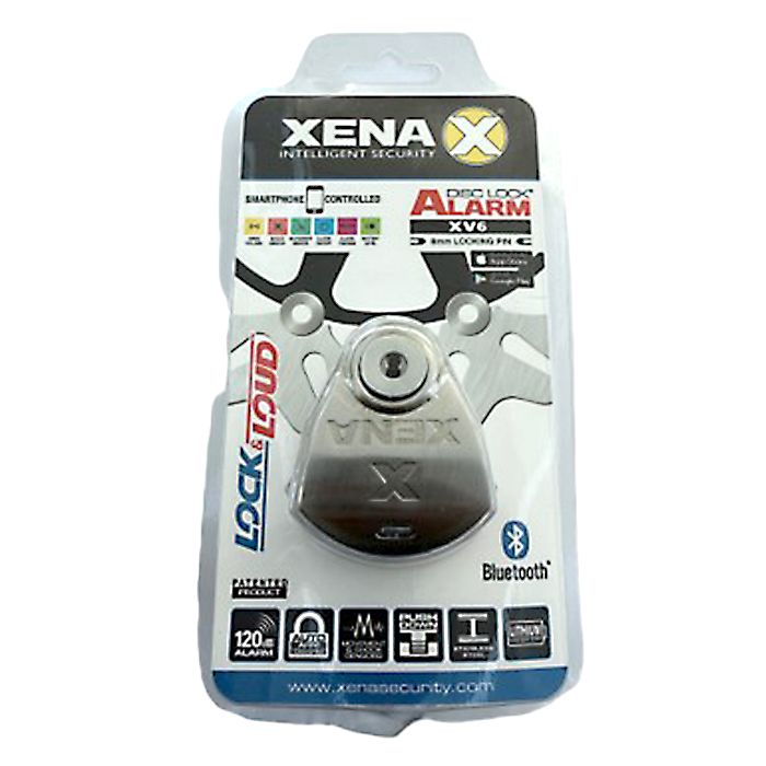 CANDADO ANTIRROBO DISCO CON ALARMA XENA XV6