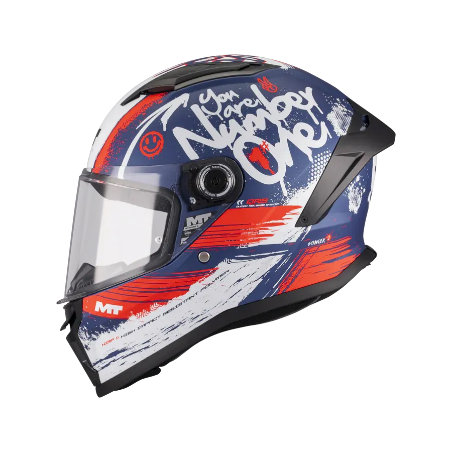 Casco Niño MT Stinger 2 Kids Rocket C17 Mate