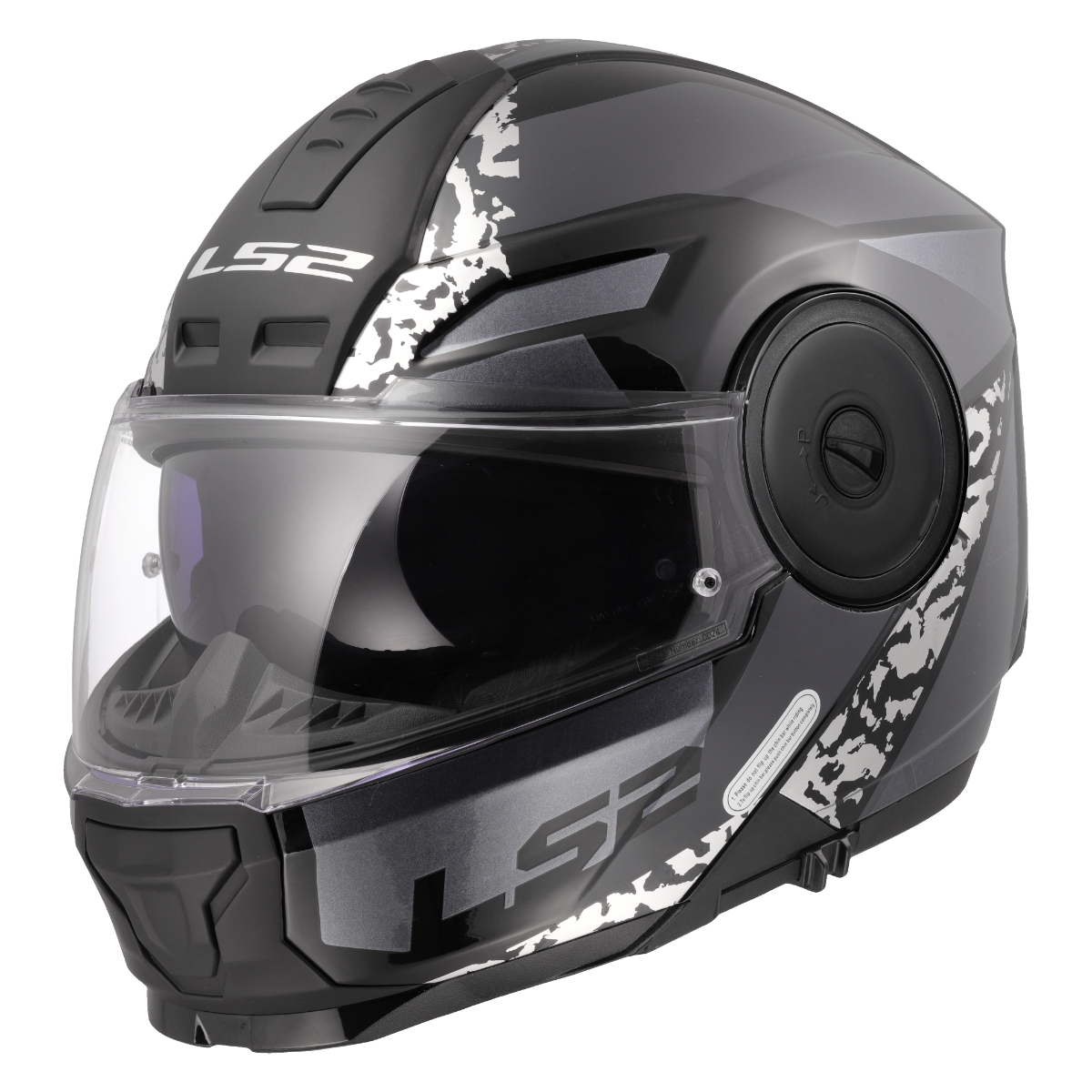 Casco Modular LS2 FF902 SCOPE II OXYD Negro/Titanio
