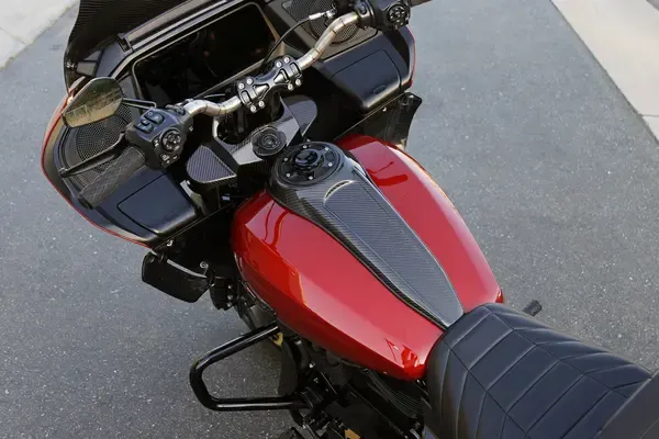 Panel de instrumentos de depósito en carbono ARLEN NESS DASH PANEL - FLT 24-UP - CARBON