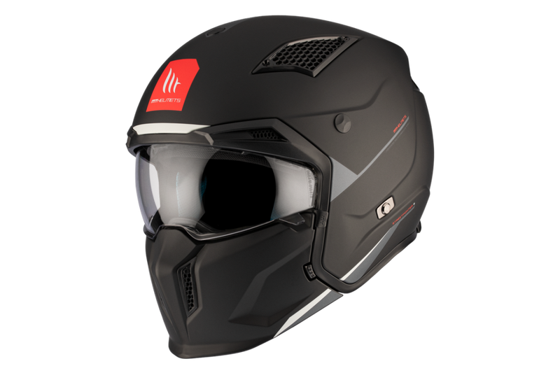 MT HELMETS STREETFIGHTER SV S SOLID A1 MATT BLACK